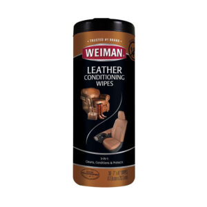 Weiman Leather Cleaner Wipes for Car Seats