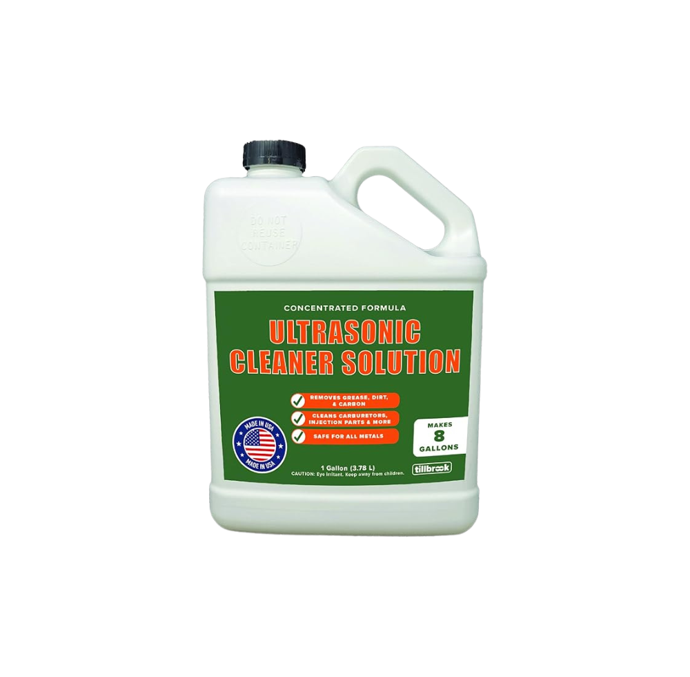 Ultrasonic Cleaner Solution - Makes 8 Gallons Concentrated Ultrasonic Carburetor Cleaner